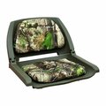 Kd Muebles De Comedor Camo Padded Plastic Fold Down Chair, Green Shell & APG Cushons KD2687978